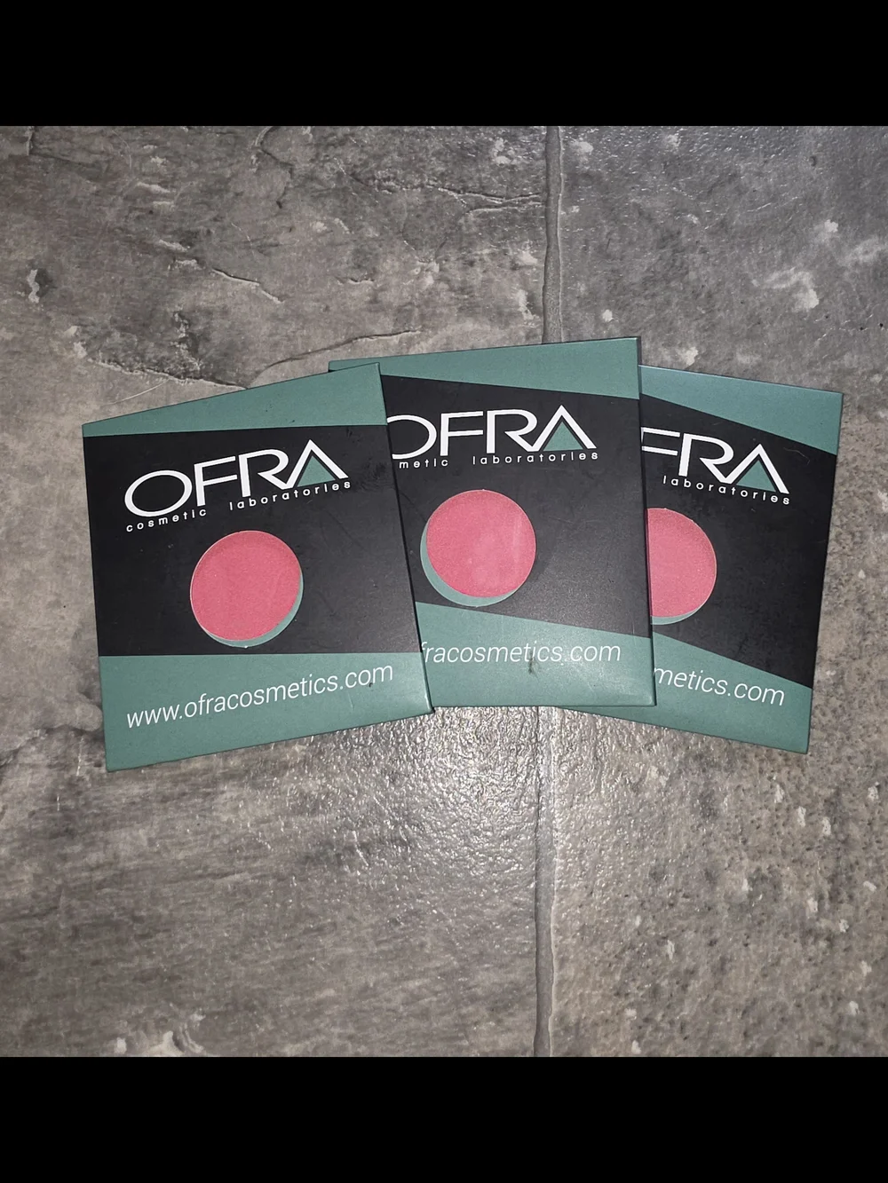 3 x Ofra Blush Godet in Melon 0.14oz BNIB